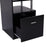 Computer Desk PC Workstation with Drawer Shelves CPU Storage Rack Home Office Furniture (BLACK)