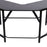 Corner Gaming Desk L-Shape Computer PC Workstation Home Office Three Worktop Writing Table 76x150cm Black