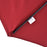 4.6m Double-Sided Patio Parasol Sun Umbrella-Wine Red