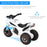 Kids Ride-On Police Bike 3-Wheel Vehicle w/ Music Lights Safe Seat Handlebars Toddler NO POWER Child Learning Fun Development 18-36 Months Blue