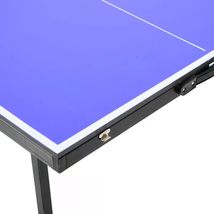 Foldable 5ft Mini Compact Table Tennis Table