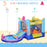 Play Bounce Castle Inflatable Trampoline Slide Pool Octopus Design 3.8 x 2 x 1.8m