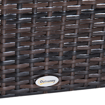 Rattan Ottoman