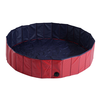 Φ140 x 30H cm Pet Swimming Pool-Red