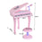 Mini Electronic Piano W/Stool-Pink