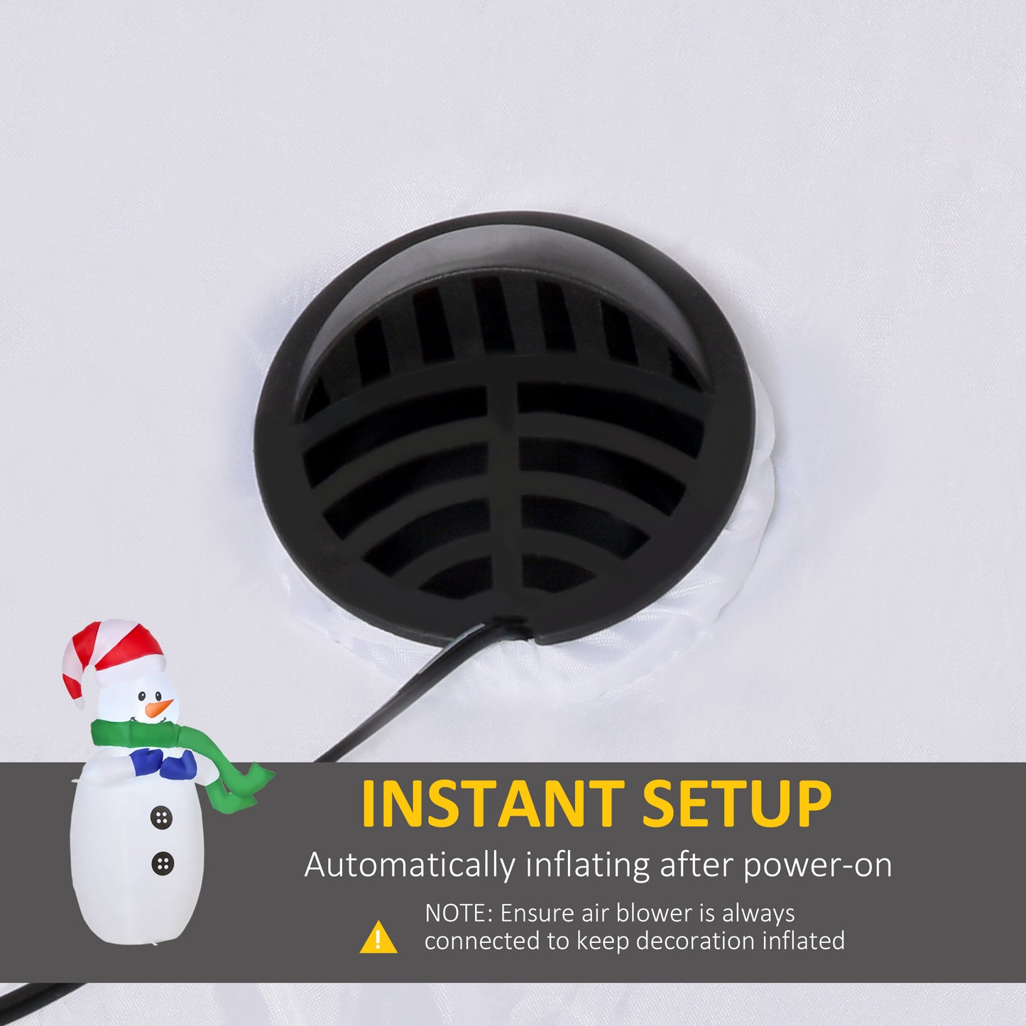 Inflatable Snowman