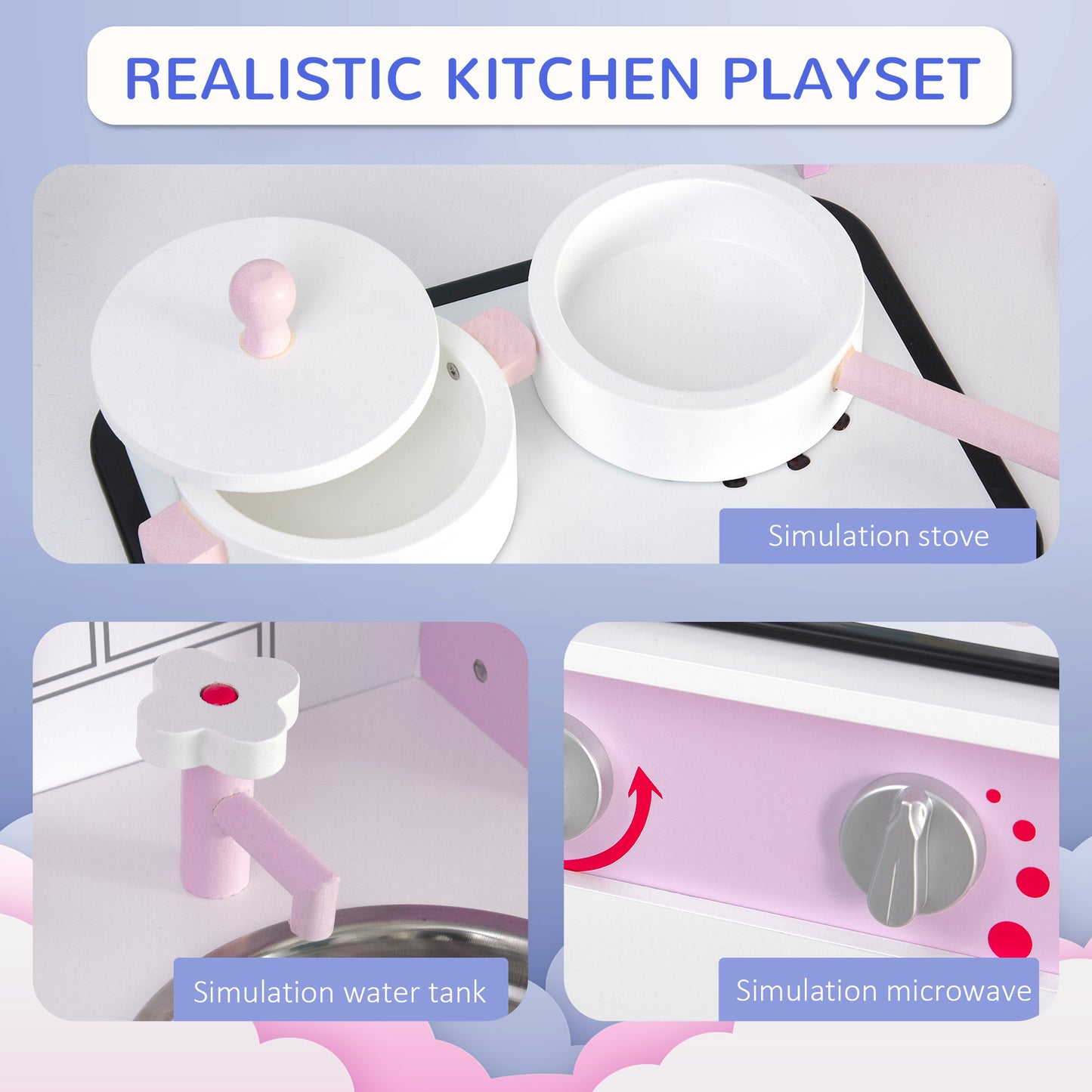 Kids Kitchen Playset