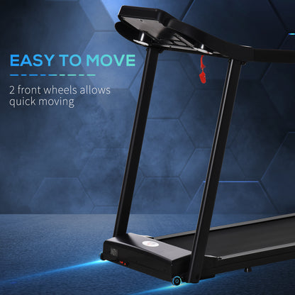 Treadmill Electric Motorised Running Machine w/ LED Display -  Ideal For Private Home & Office Workouts
