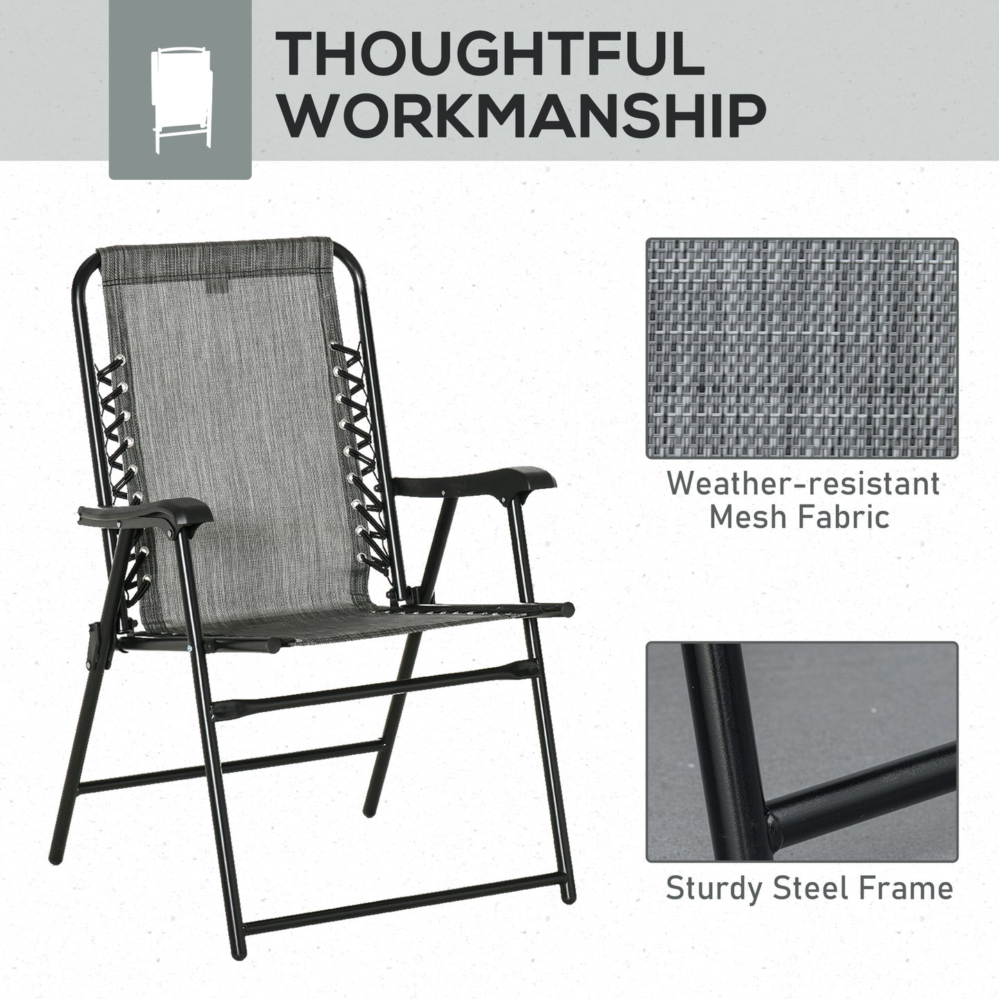 Folding Chair Set