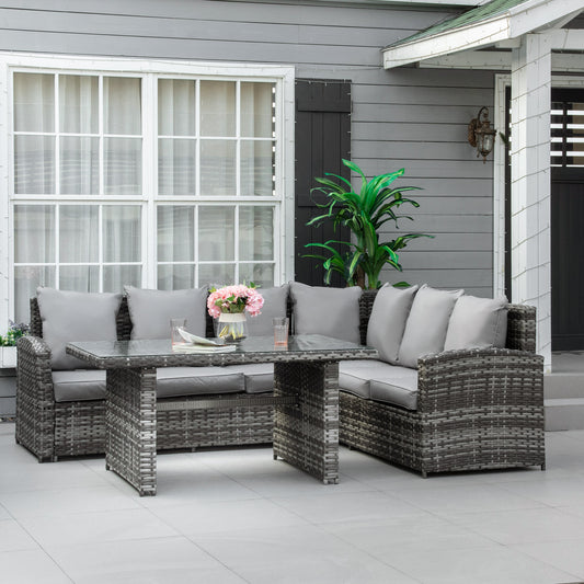 Rattan Sofa Set