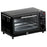 Convection Mini Oven, 9L Countertop Electric Grill, Toaster Oven with Adjustable Temperature, Timer, Baking Tray and Wire Rack, 750W