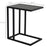 C Shape Side Table Marble-Effect Top w/ Metal Frame Space-Saving Home Furniture Bedroom Living Room Office Corner Desk Black White