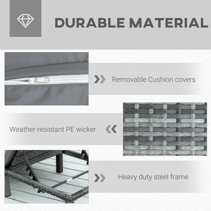 Rattan Single Lounge