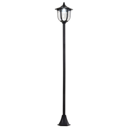 Solar Powered LED Sensor Lamp Post