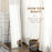 Full Length Mirror Free Standing Mirror Dressing Mirror with PS Frame for Bedroom, Living Room