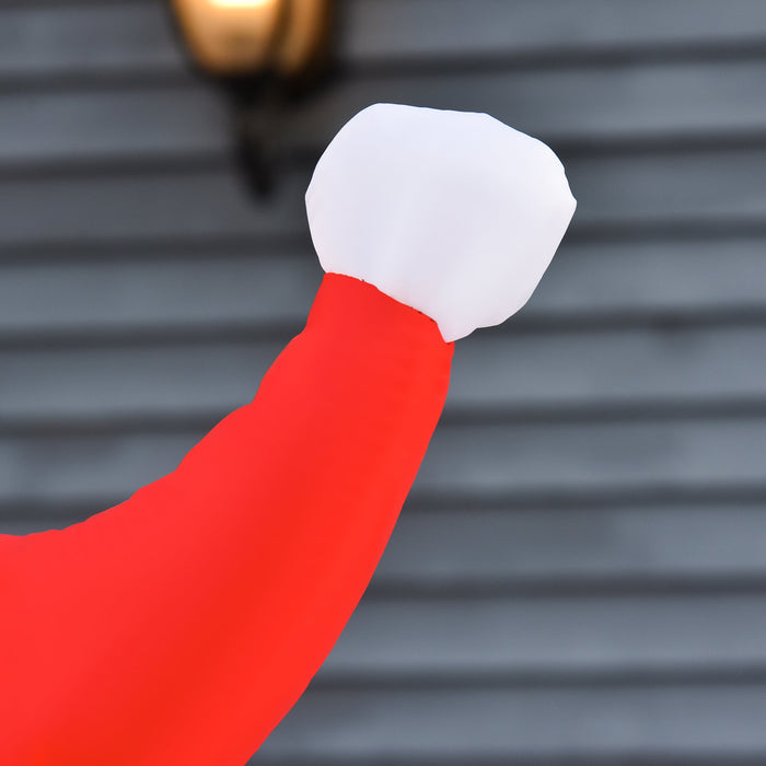 Inflatable Santa ａｎｄ Penguin ｉｎ House Decoration