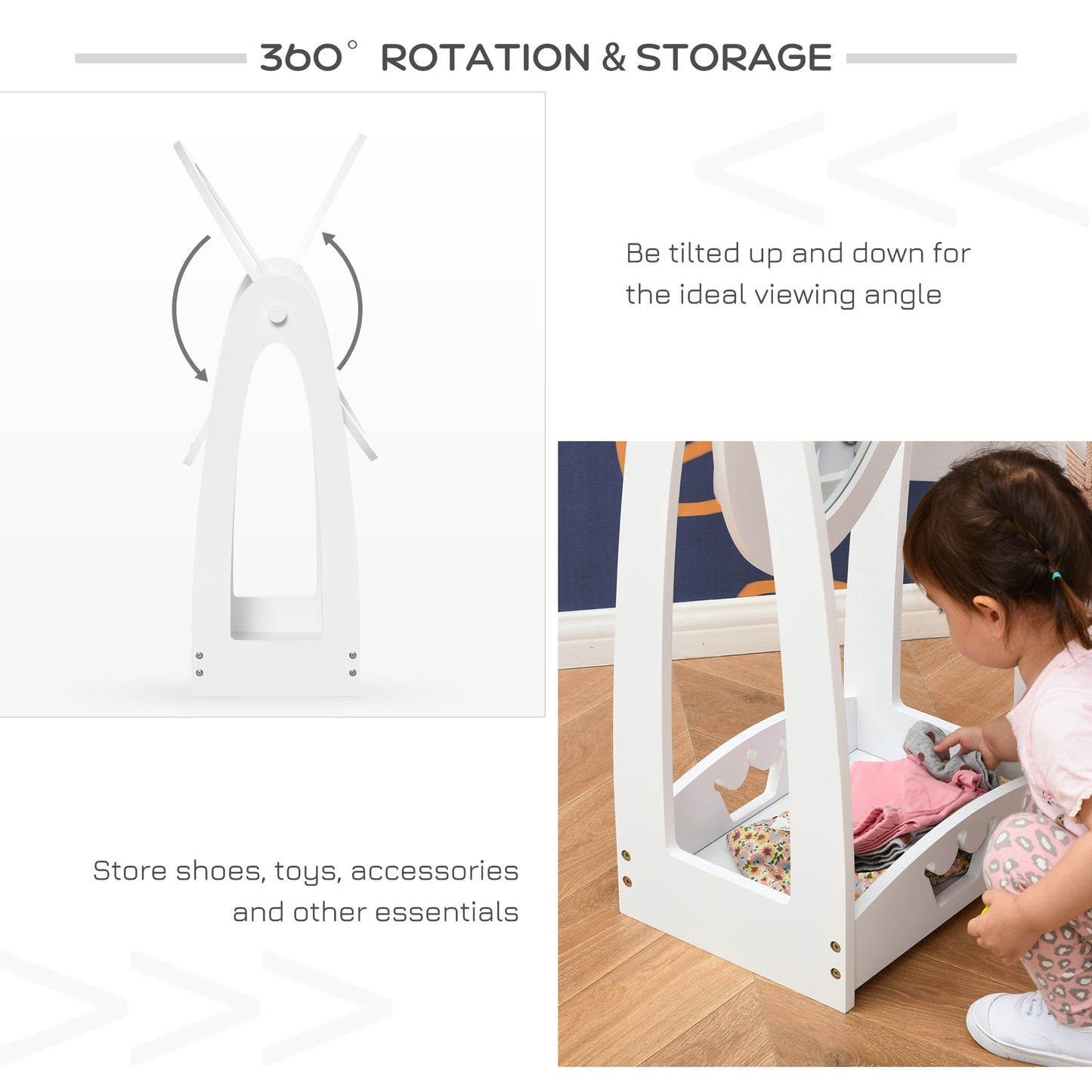 Kids Dressing Mirror