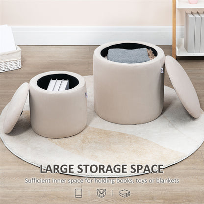 Storage Ottoman Set