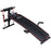 Sit Up Workout Bench, Steel-Black Red