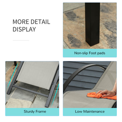 Outdoor Lounge Chair Set