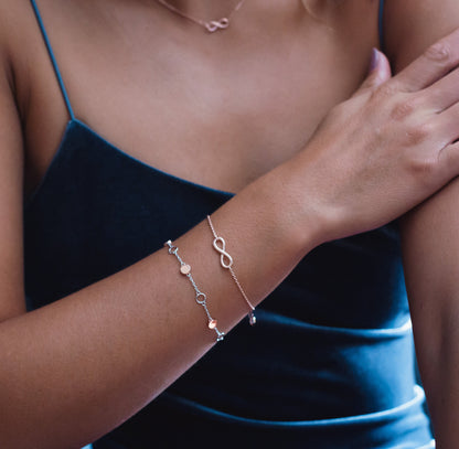 Forever - Infinity - Sterling Silver Bracelet