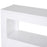 MDF Narrow Rolling Bathroom Side Cabinet White