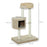 96cm Cat Tree, Cat Condo Tree Tower for Indoor Cats, Cat Activity Centre with Scratching Posts, Plus Perch - Beige