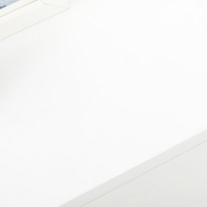 Shoe Cabinet - Three Drawer Slim Shoe Storage Cabinet, 12 Shoe Pairs - White