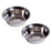 Stainless Steel Raised Dog Feeding Bowls with Stand for Small & Medium Dogs