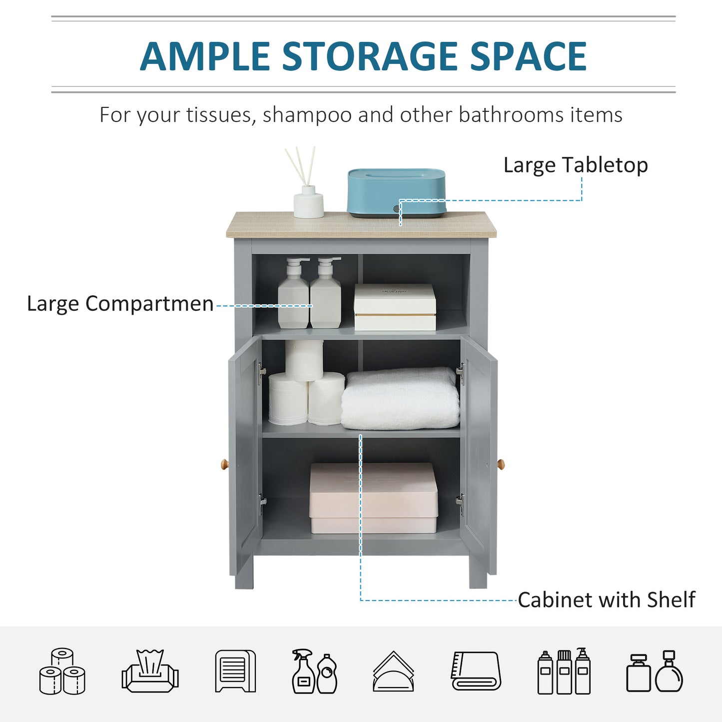 Bathroom Floor Cabinet