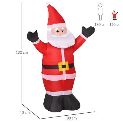 Inflatable santa claus