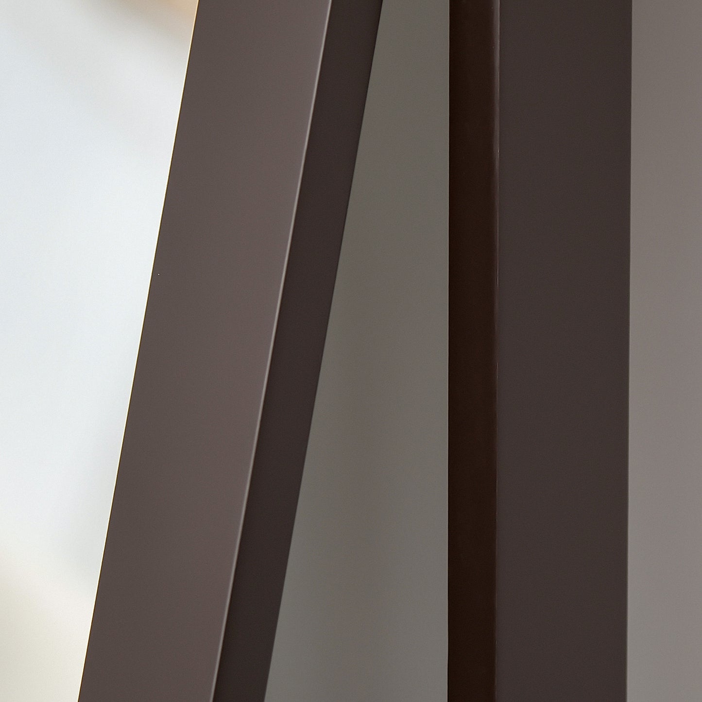 Freestanding Dressing Mirror Bedroom Tall Adjustable Angle 148x47cm Brown