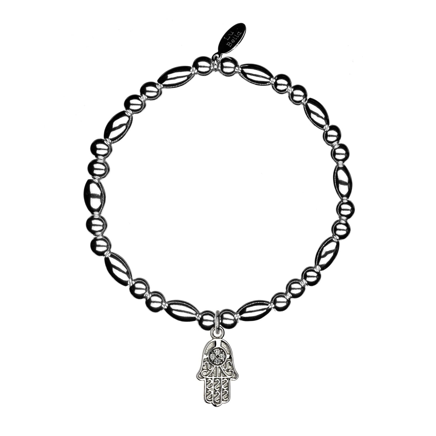 Lu Bella Oval Protector Stacking Bracelet - LB042