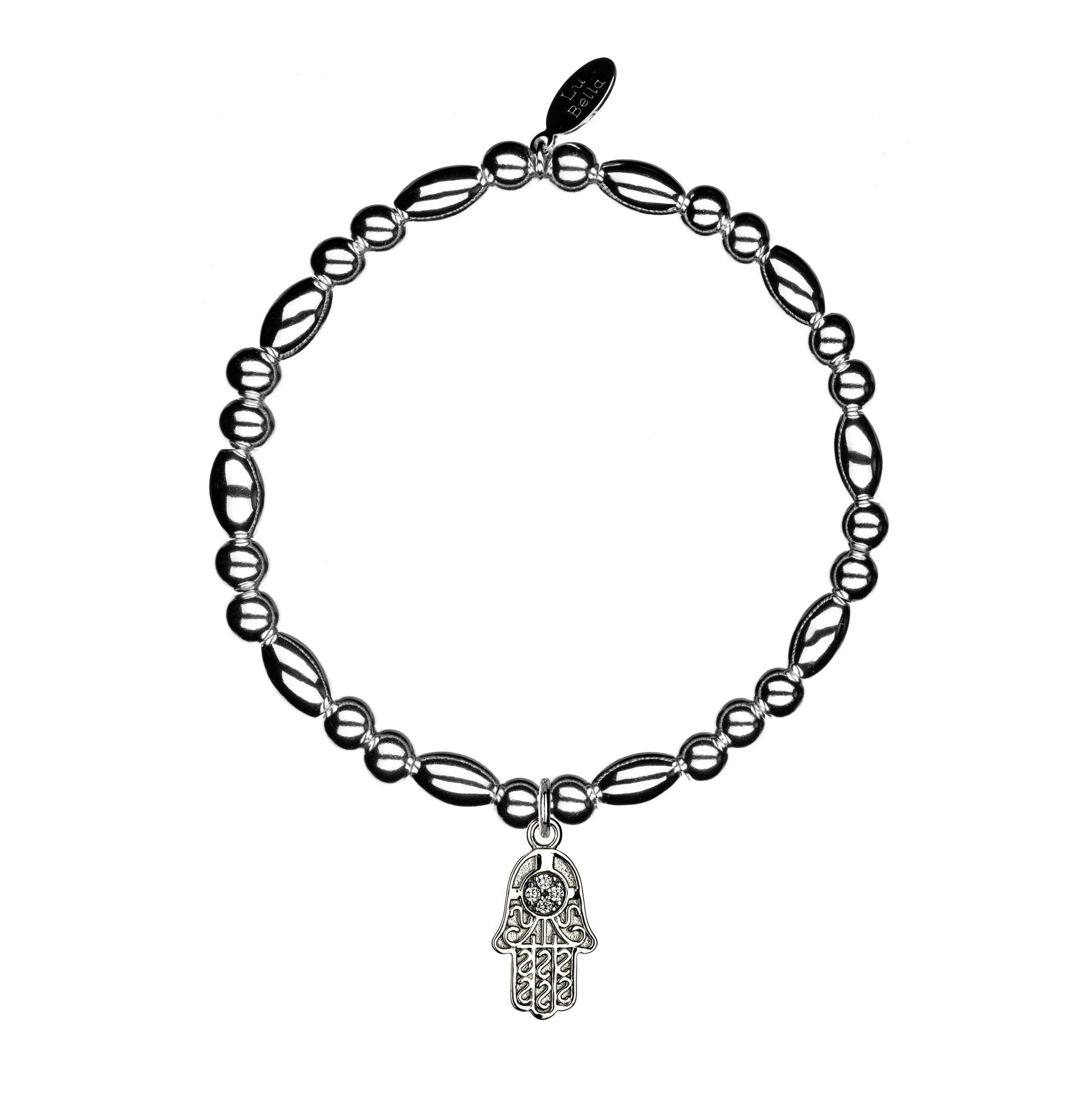 Lu Bella Oval Protector Stacking Bracelet - LB042