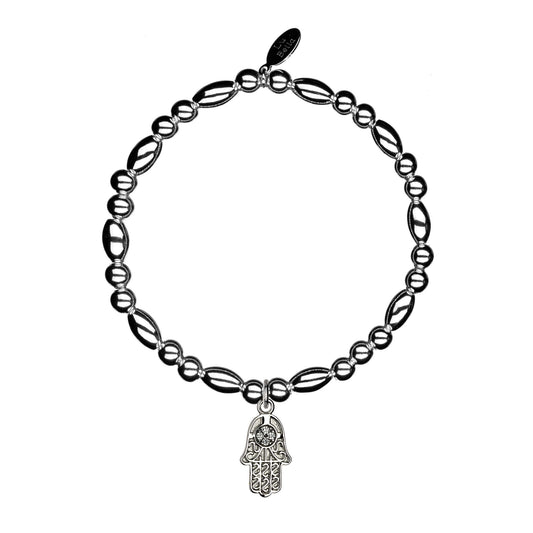 Lu Bella Oval Protector Stacking Bracelet - LB042
