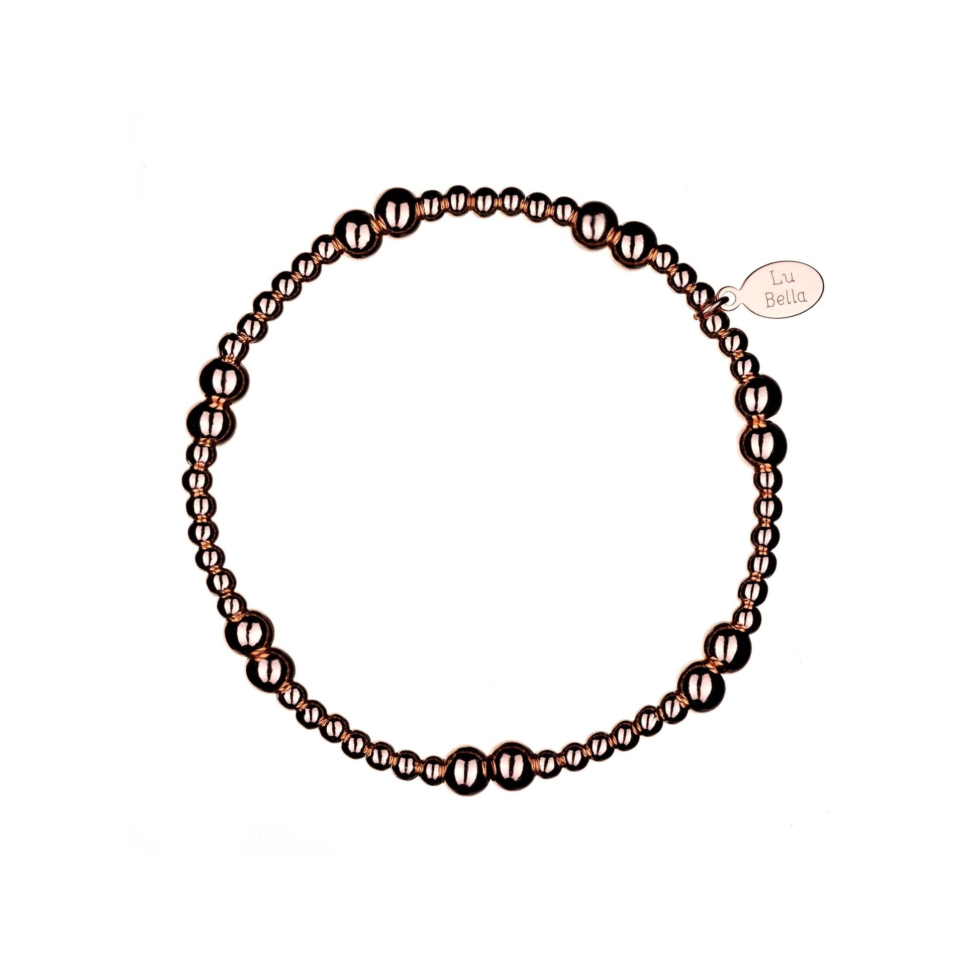 Nude Rose Stacking Bracelet