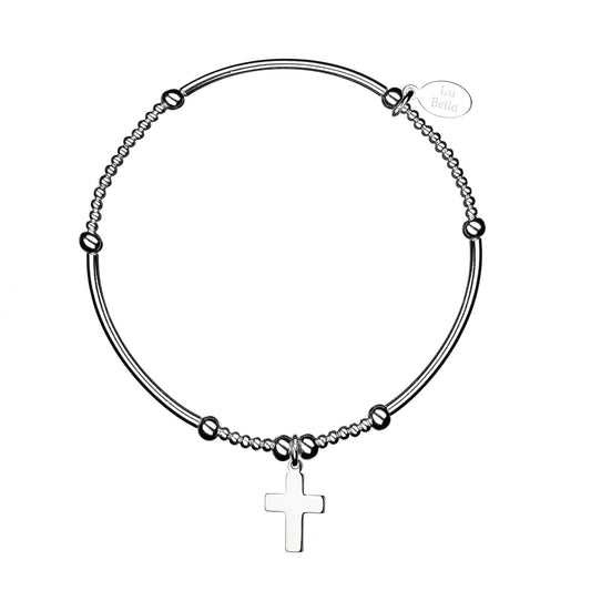 Lu Bella Faith Noodle Stacking Bracelet - LB092