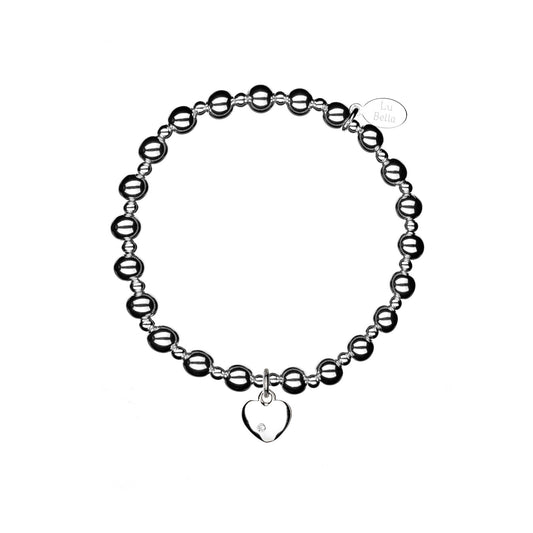 Lu Bella Love Heart Stacking Bracelet - LB102