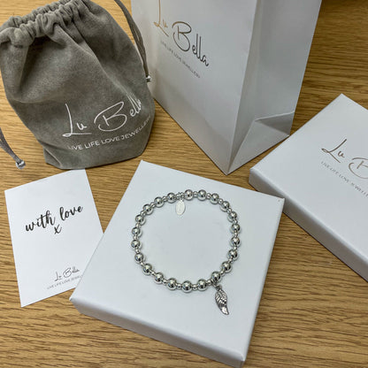 Angel Wing Stacking Bracelet