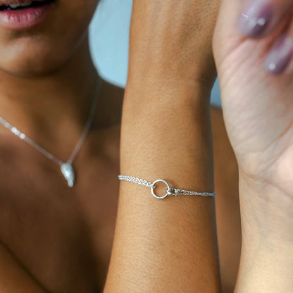 Eudora - Eternal Links - Sterling Silver Bracelet