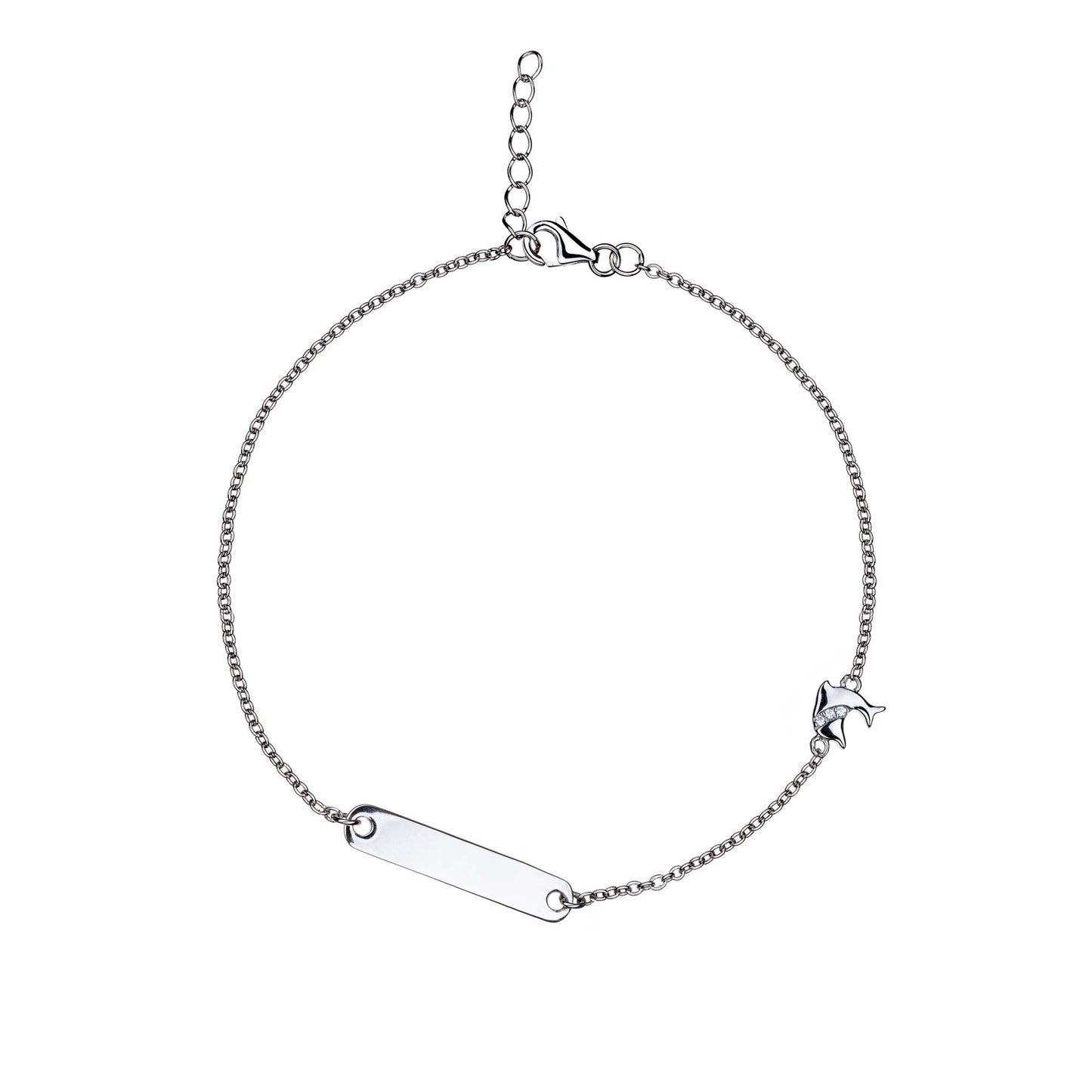 Gaia - Dolphin I.D - Sterling Silver Bracelet