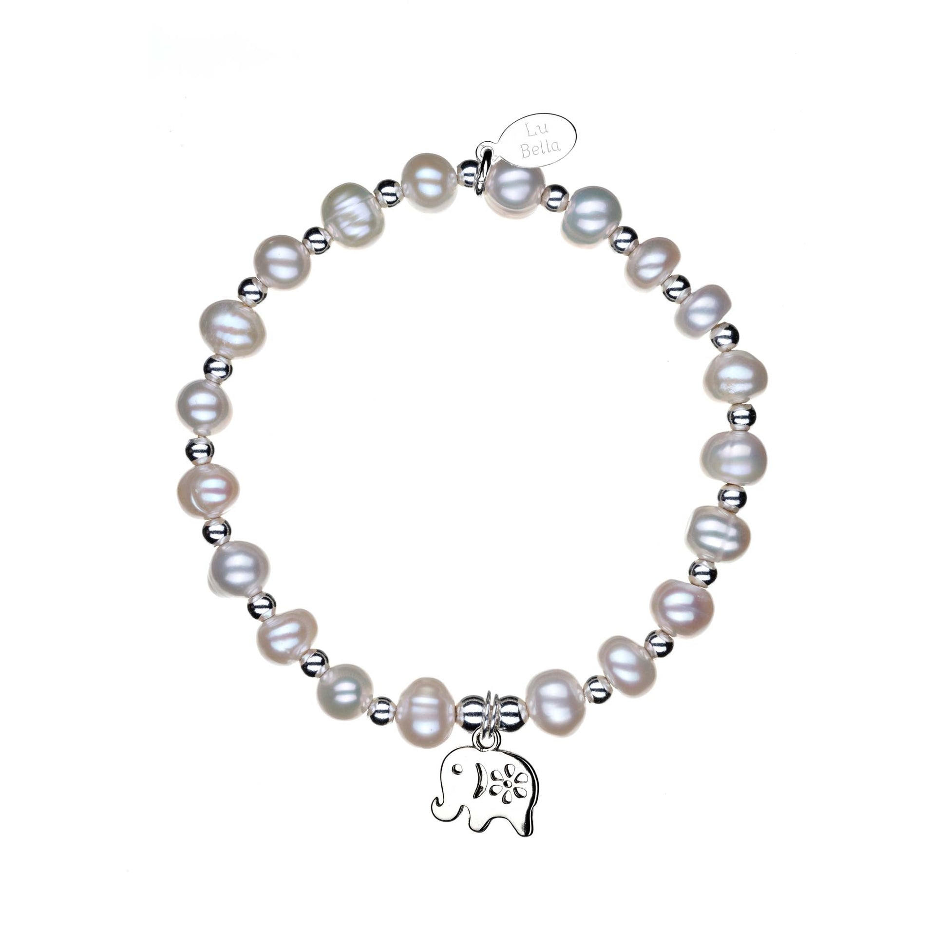 Lu Bella Lucky Elephant Chunky Stacking Bracelet - LBCS009