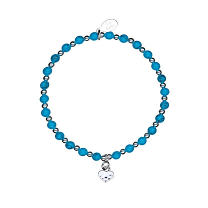 Turquoise Sky Sterling Silver Stacking Bracelet