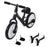 PP Toddlers Removable Stabiliser Balance Bike Black