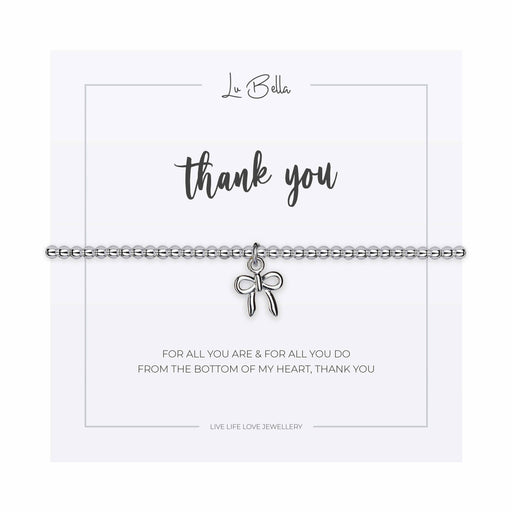 Thank You Sentiments Friendship Bracelet