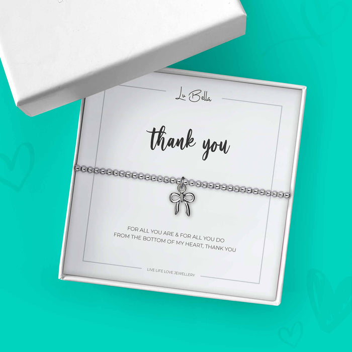 Thank You Sentiments Friendship Bracelet