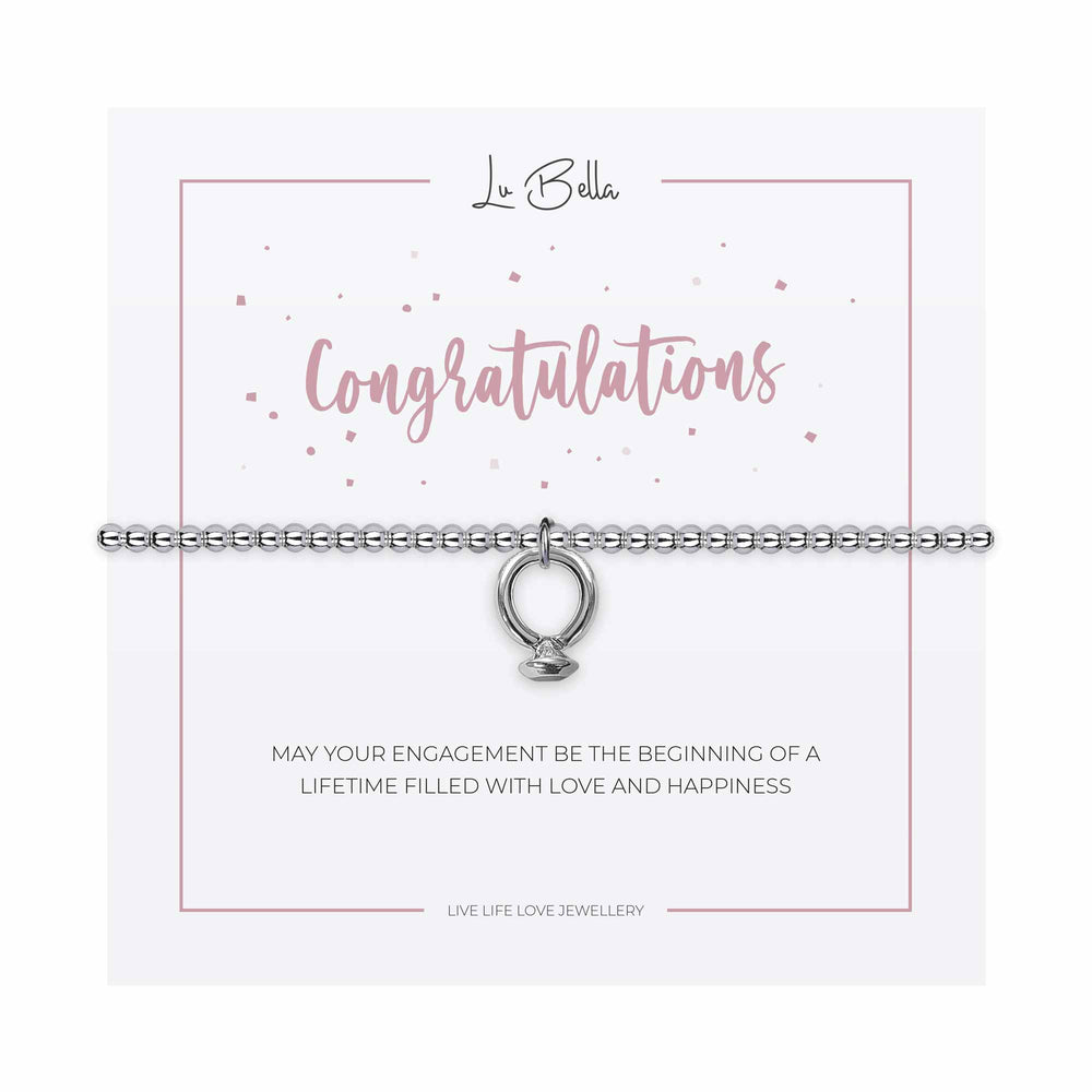 Congratulations Sentiments Friendship Bracelet