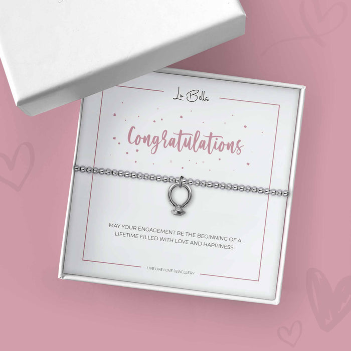 Congratulations Sentiments Friendship Bracelet