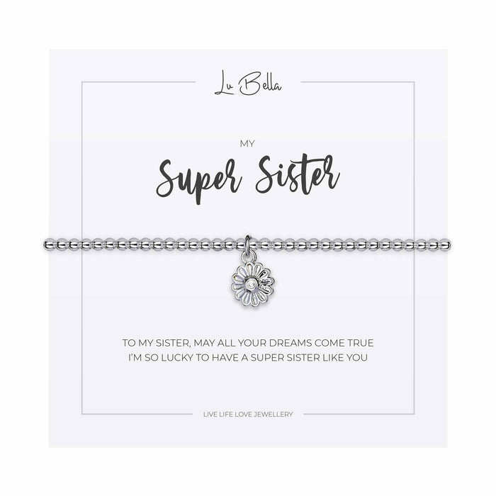 My Super Sister Sentiments Friendship Bracelet