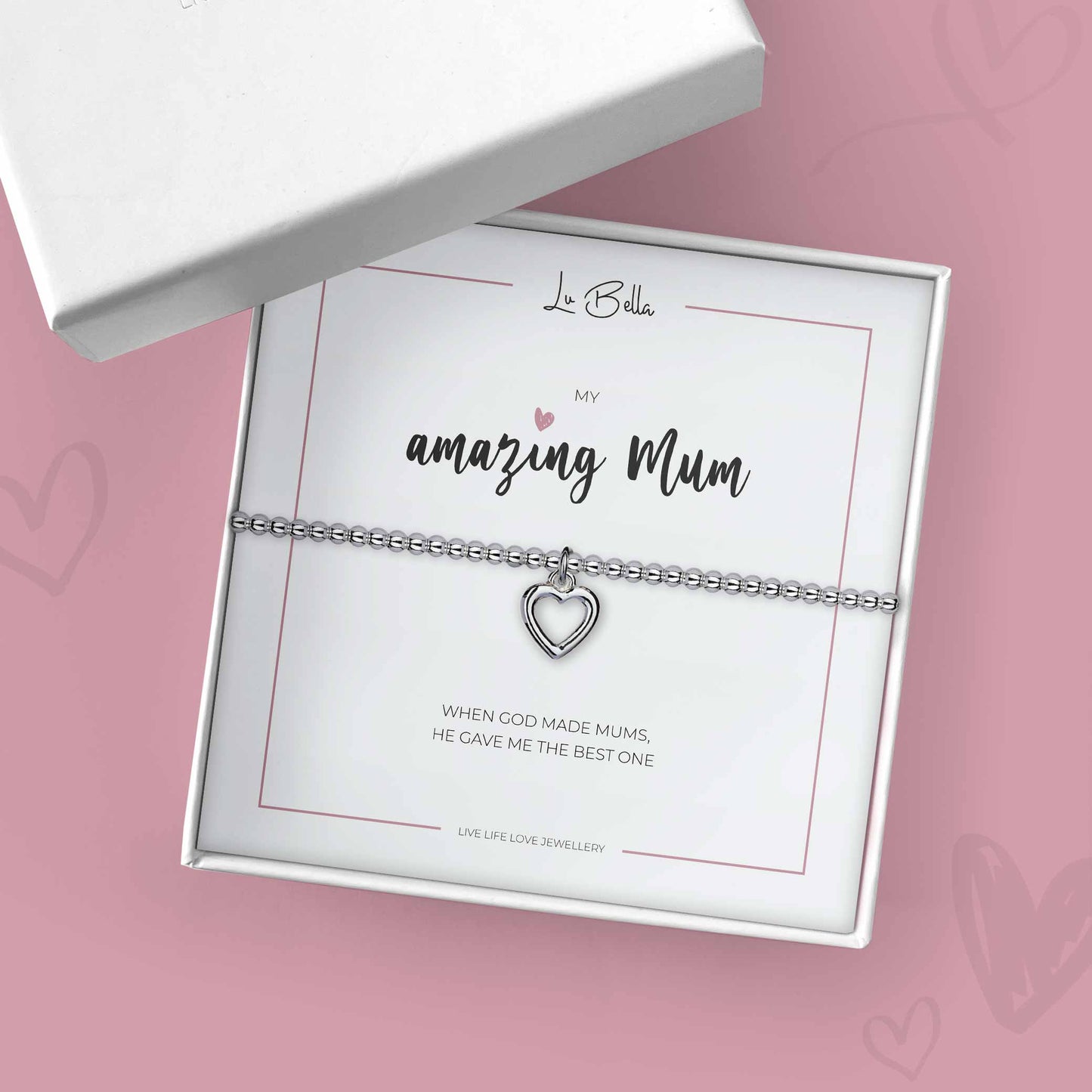 My Amazing Mum Sentiments Friendship Bracelet